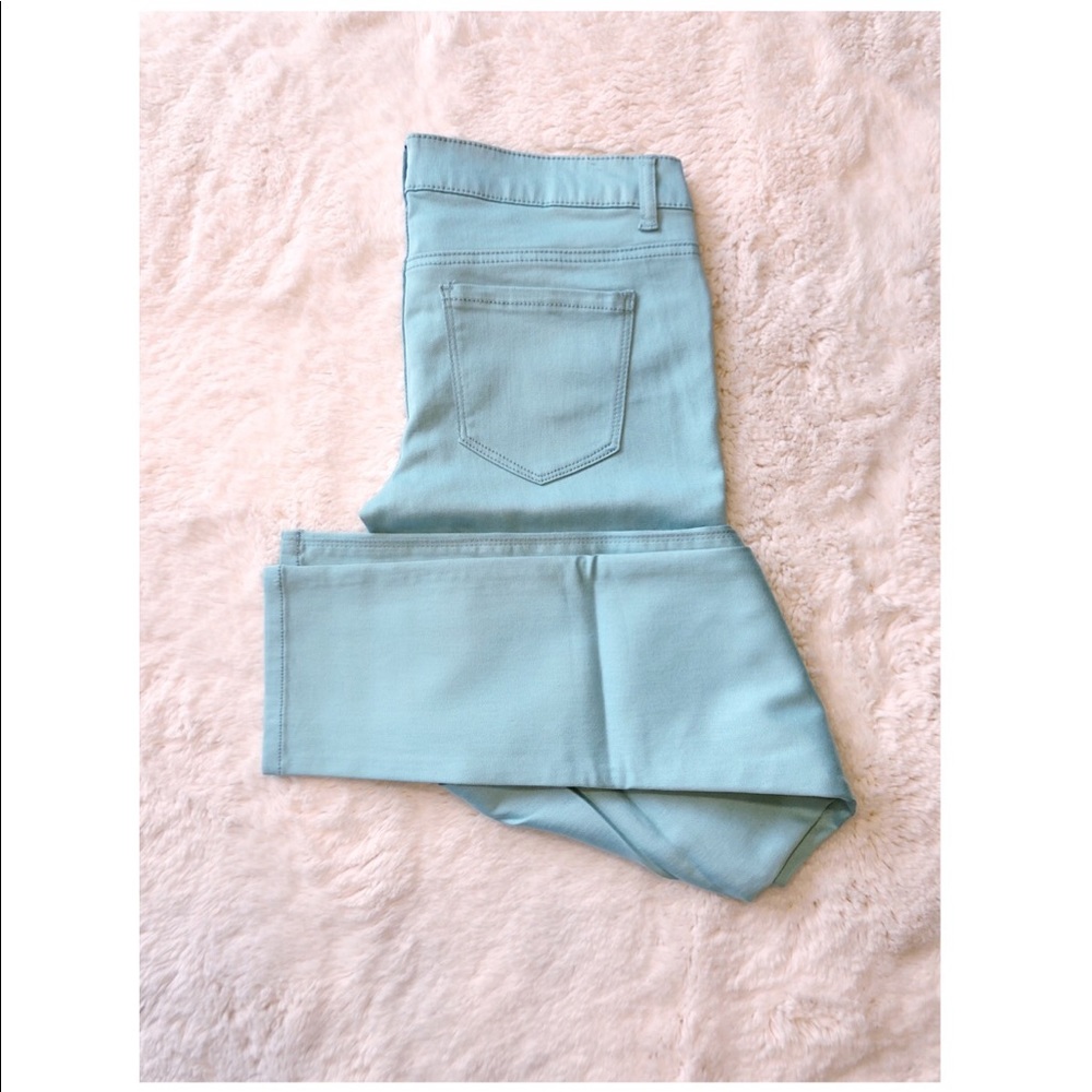 {Delia’s} Turquoise Skinny Jeans